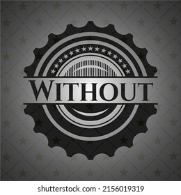 Without dark emblem. Vector Illustration. Detailed. 