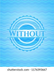 Without water wave style emblem.