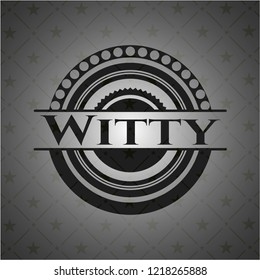 Witty dark emblem