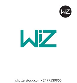 WIZ Logo Letter Monogram Design