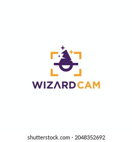 Wizard autofocus Camera Logo design