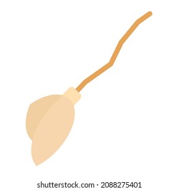wizard broom clip art vector illustration