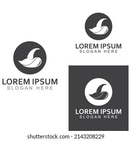Wizard cap logo .By using vector design concept.