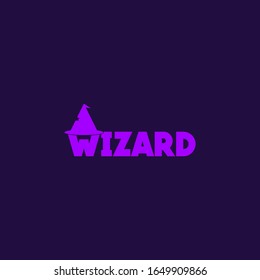 Wizard Custom Logo Design Illustration