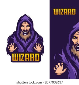 Wizard Gaming Esports Mascot Logo