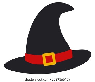 Wizard hat icon isolated on white background.