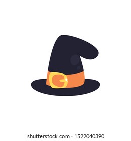 wizard hat on white background vector illustration design
