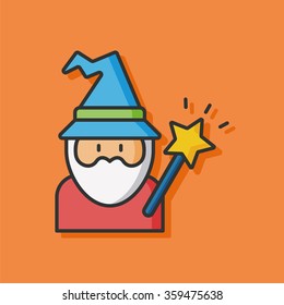 Wizard Hat Vector Icon