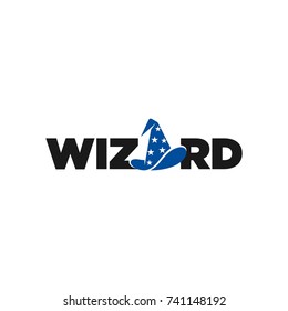 Wizard Hat Vector Logo