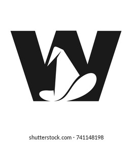 wizard hat vector logo
