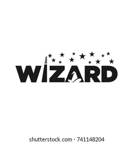 Wizard Hat Vector Logo