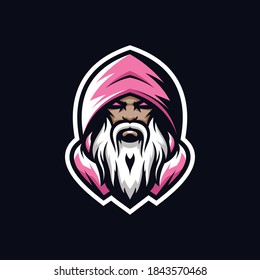 Wizard icon design on dark background