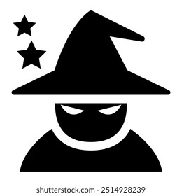 Wizard icon vector illustration graphic design