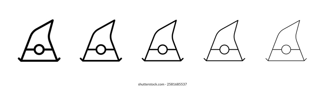 Wizard icon Vector logo sign