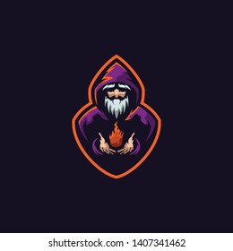 wizard logo design ready to use