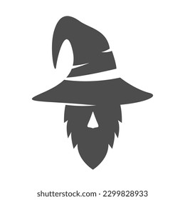 Wizard logo icon design illustration