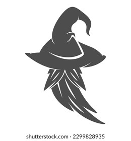 Wizard logo icon design illustration