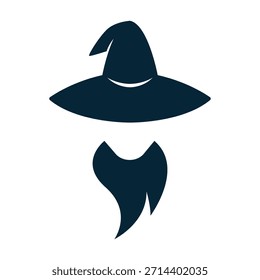 Ilustração do design do ícone do logotipo do assistente