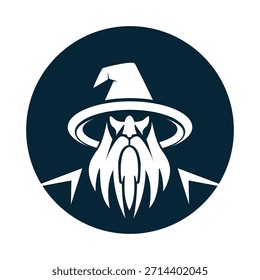 Ilustração do design do ícone do logotipo do assistente