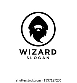 wizard logo icon designs illustration template vector eps 10