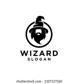 wizard logo icon designs illustration template vector eps 10