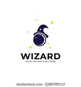 wizard logo icon designs illustration.