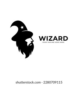 wizard logo icon designs illustration.