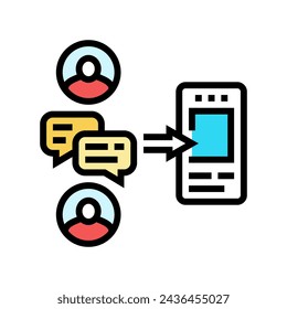 wizard of oz testing ux ui color icon vector. wizard of oz testing ux ui sign. isolated symbol illustration