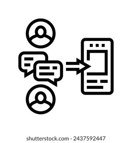 wizard of oz testing ux ui line icon vector. wizard of oz testing ux ui sign. isolated contour symbol black illustration