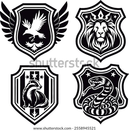 Wizard School Emblem house magic