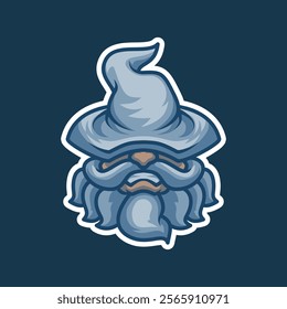 Wizard Scout Head Esport Mascot Vector Illustration is perfect for your brand business