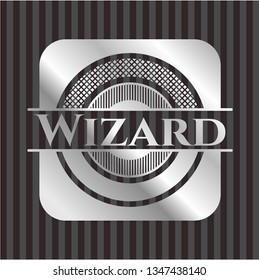 Wizard silvery badge
