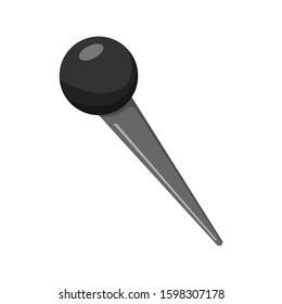 Wizard Staff simple illustration clip art vector