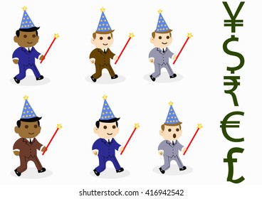 Wizards businessman.