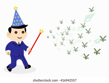 Wizards businessman.