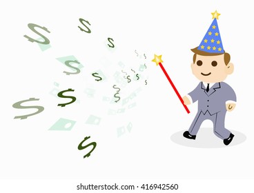 Wizards businessman.