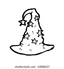 wizards hat cartoon
