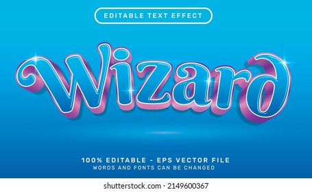 wizatd 3d text effect and editable text effect