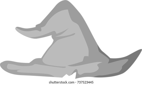 Wizzard hat vector illustration