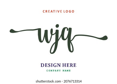 El logotipo de la inscripción WJQ es sencillo, fácil de entender y autoritario