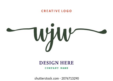 WJW lettering logo is simple, easy to understand and authoritative