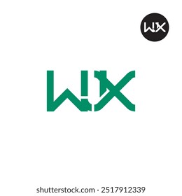 WJX Logo Letter Monogram Design