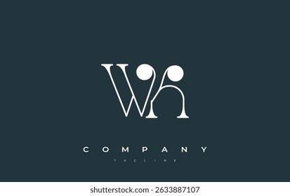 WK Typography Logo Design. Stylish monogram design depiction featuring the letters W and K combined in an artistic signature style, delivering a unique and creative visual representation.