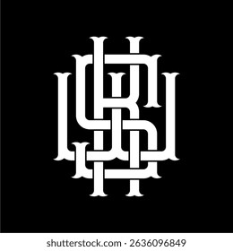 WKS Initial Logo. Three Letter Monogram Logo of Letters W, K and S