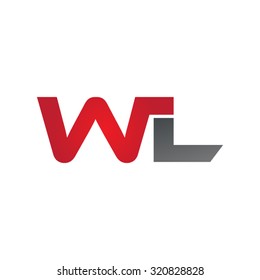 WL company group linked letter logo