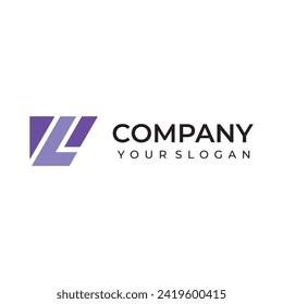 WL Logo Buchstaben Design, WL oder LW Alphabet Buchstaben Monogramm Symbol-Logo. Design-Vorlage für WL-Symbole