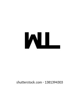 WL Logo Letter Vector Design