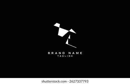 WL, LW, Abstract initial monogram letter alphabet logo design