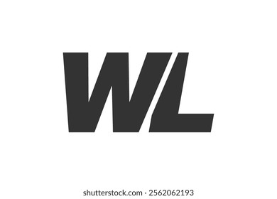 WL Techno Editable Font Logo For Corporate Branding. Bold, Futuristic Design With Unique Typographic Ideas. Minimal Custom Type And Dynamic Letter Variations For Promotion, Printing, And Book Titles