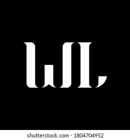 Wl W L Letter Logo Design Stock Vector (Royalty Free) 1804704952 ...